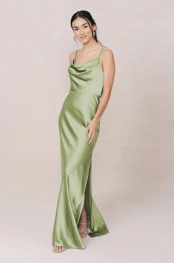 Nadia Satin Dress | Made To Order - Image 162