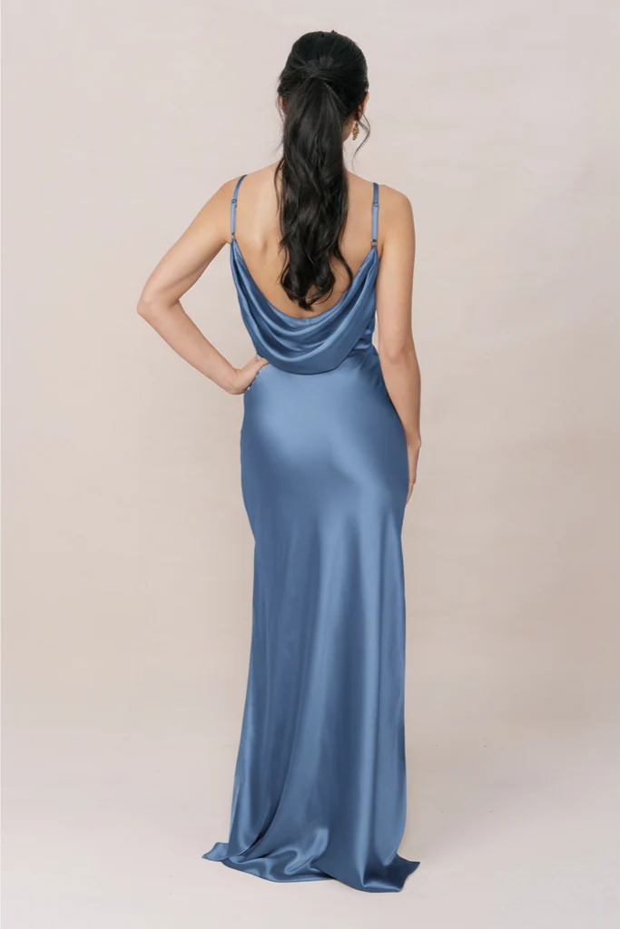Nadia Satin Dress | Made To Order - Image 167