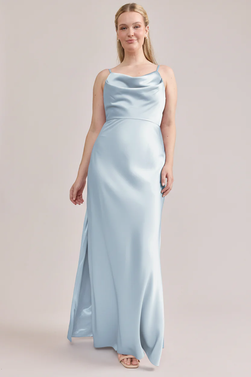 Nadia Satin Dress | Made To Order - Image 179