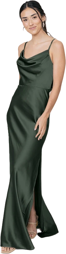 Nadia Satin Dress | Made To Order - Image 24