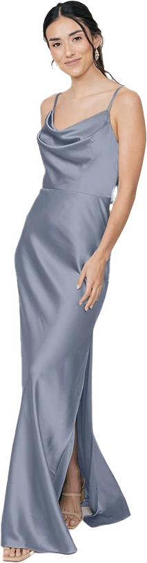 Nadia Satin Dress | Made To Order - Image 30