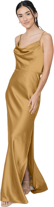 Nadia Satin Dress | Made To Order - Image 32