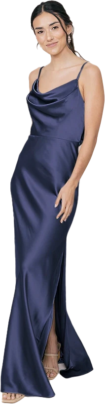 Nadia Satin Dress | Made To Order - Image 36