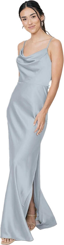 Nadia Satin Dress | Made To Order - Image 55