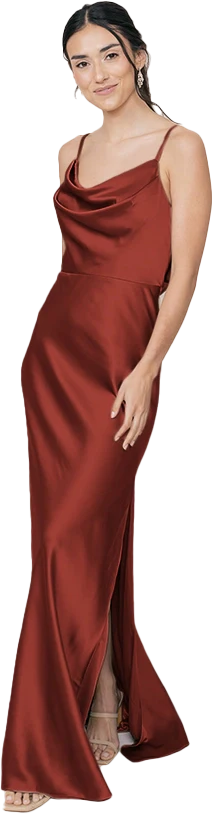 Nadia Satin Dress | Made To Order - Image 59