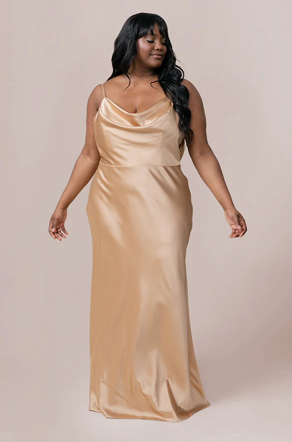 Nadia Satin Dress | Made To Order - Image 6