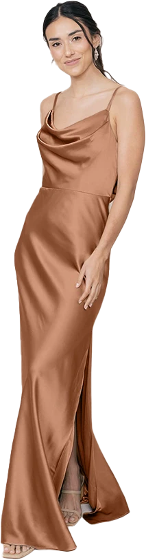 Nadia Satin Dress | Made To Order - Image 60