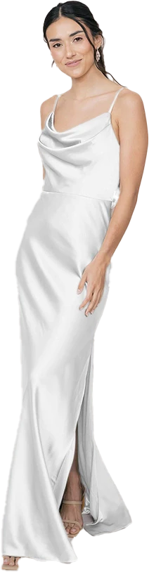 Nadia Satin Dress | Made To Order - Image 61