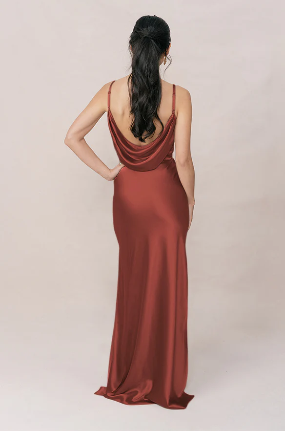 Nadia Satin Dress | Made To Order - Image 77