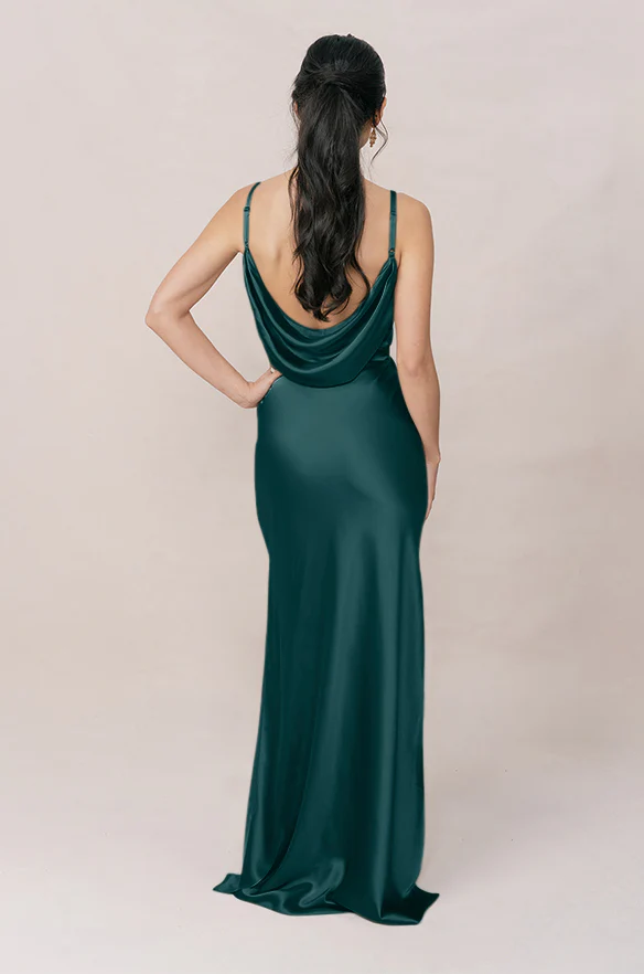 Nadia Satin Dress | Made To Order - Image 79