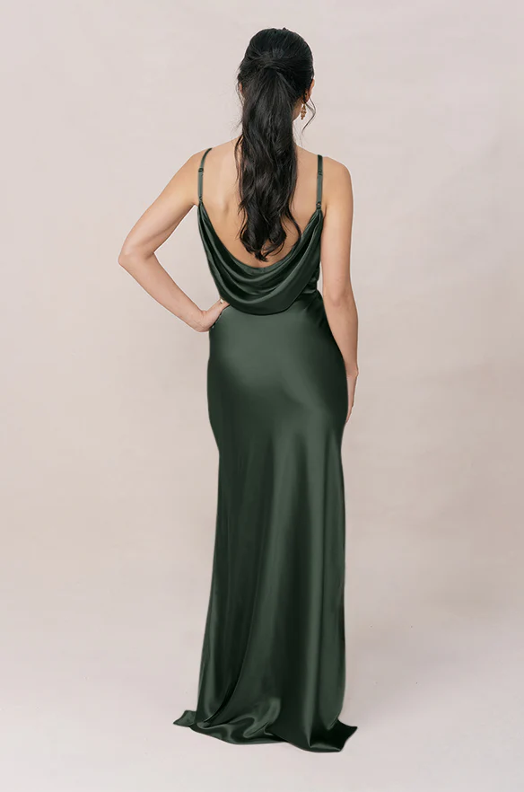 Nadia Satin Dress | Made To Order - Image 83