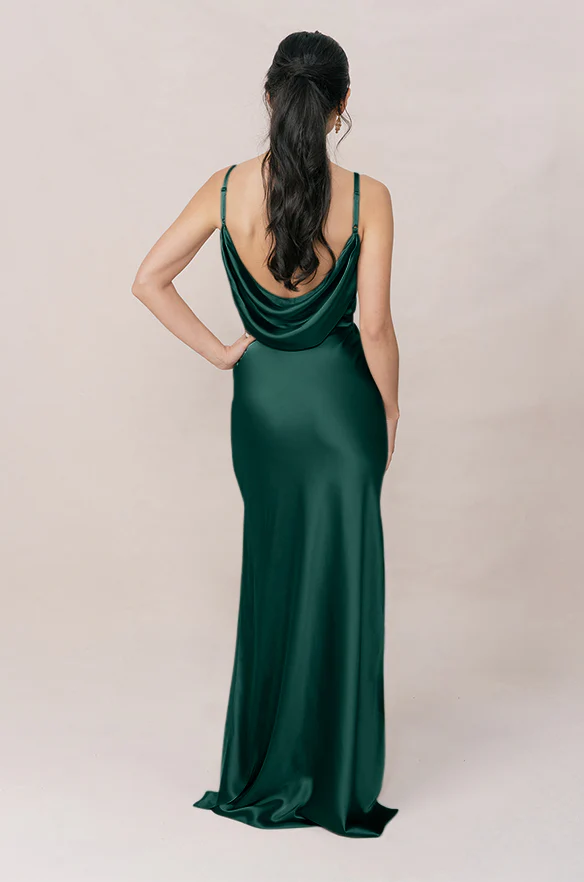 Nadia Satin Dress | Made To Order - Image 91