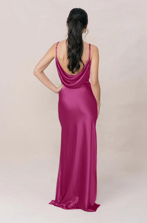 Nadia Satin Dress | Made To Order - Image 97