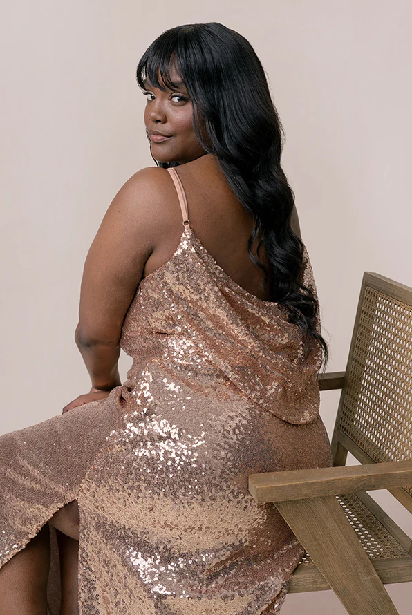 Nadia Sequin Dress | Made To Order - Image 4