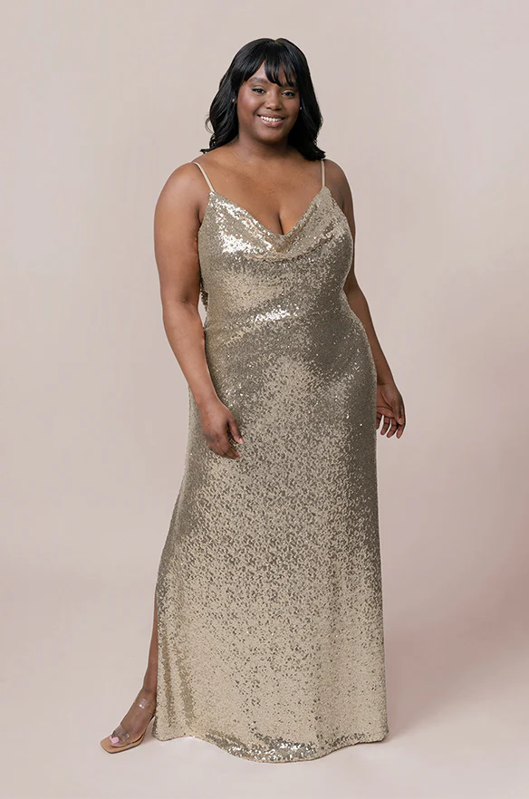 Nadia Sequin Dress | Made To Order - Image 9
