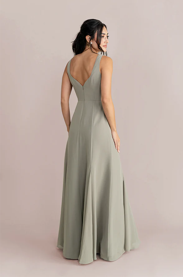 Nicole Chiffon Dress | Made To Order - Image 13