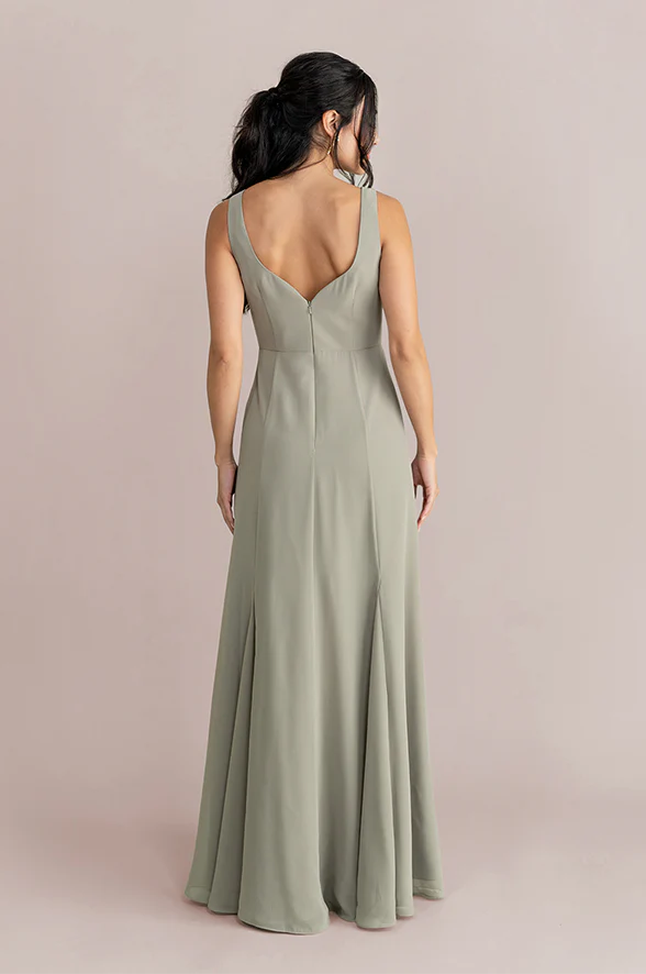 Nicole Chiffon Dress | Made To Order - Image 14