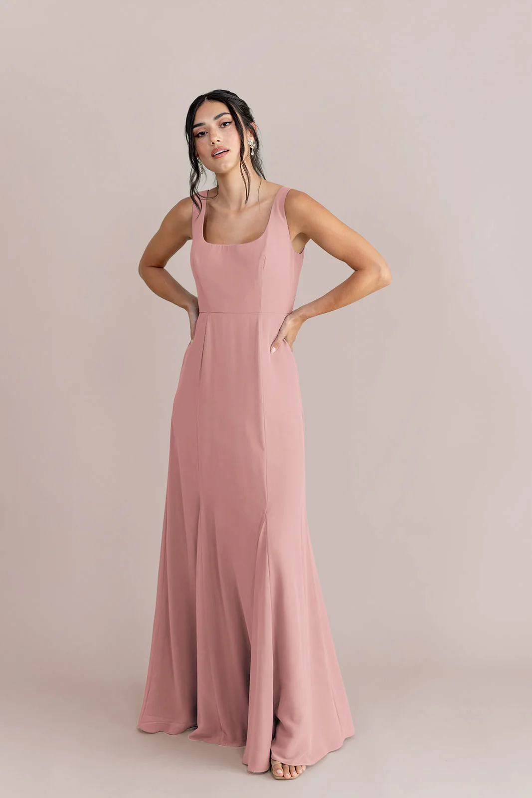 Nicole Chiffon Dress | Made To Order - Image 18