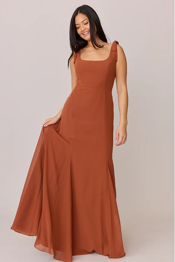 Nicole Chiffon Dress | Made To Order - Image 2