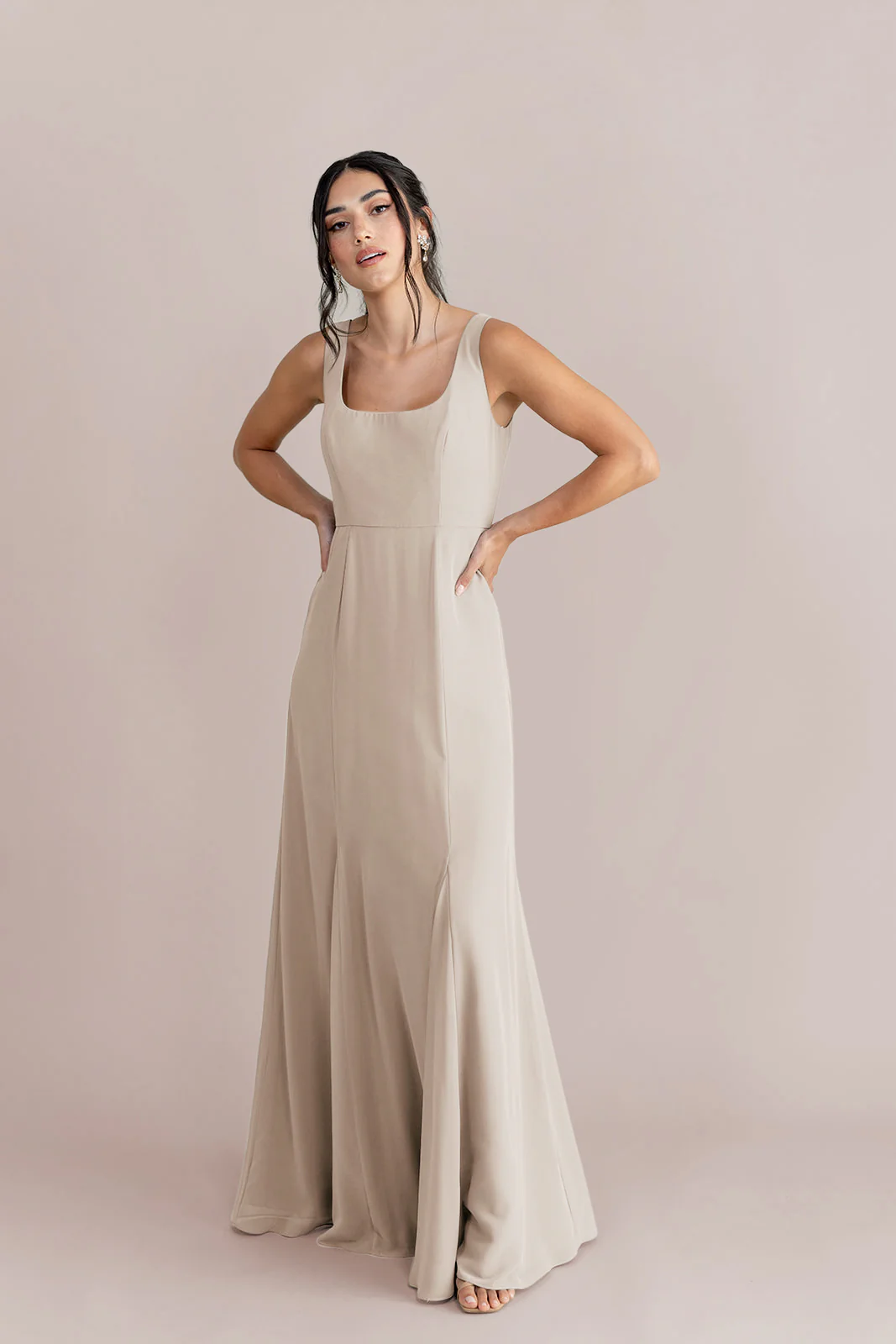 Nicole Chiffon Dress | Made To Order - Image 21