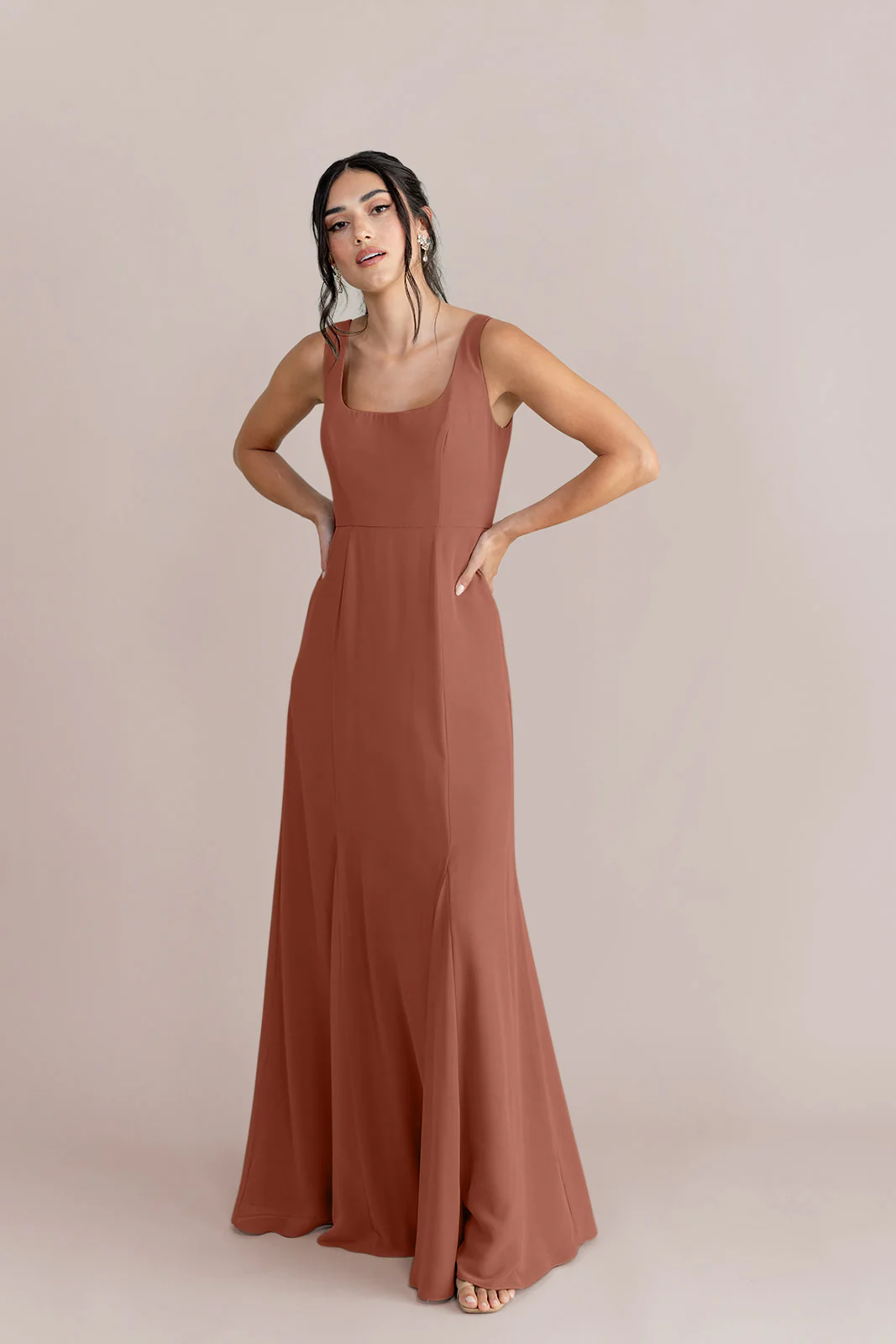 Nicole Chiffon Dress | Made To Order - Image 22