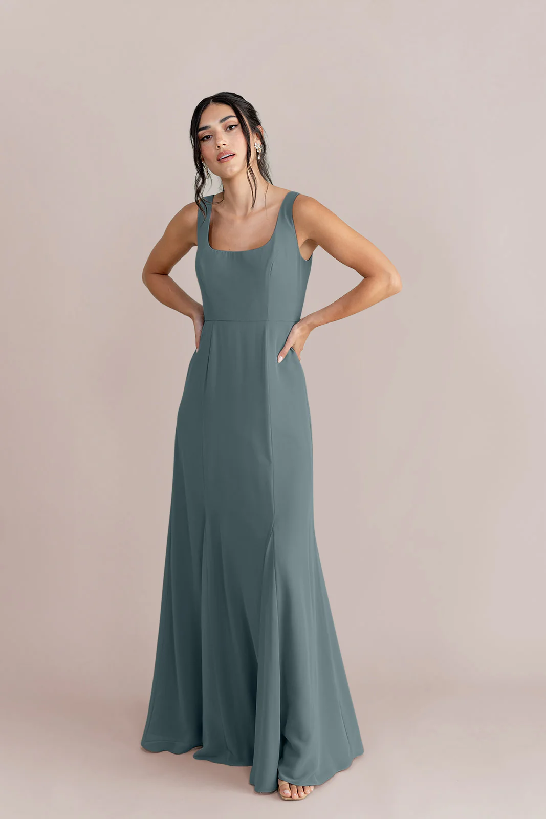 Nicole Chiffon Dress | Made To Order - Image 30