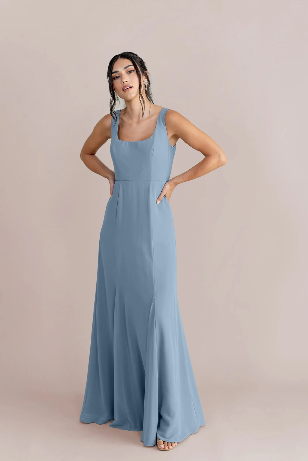 Nicole Chiffon Dress | Made To Order - Image 32