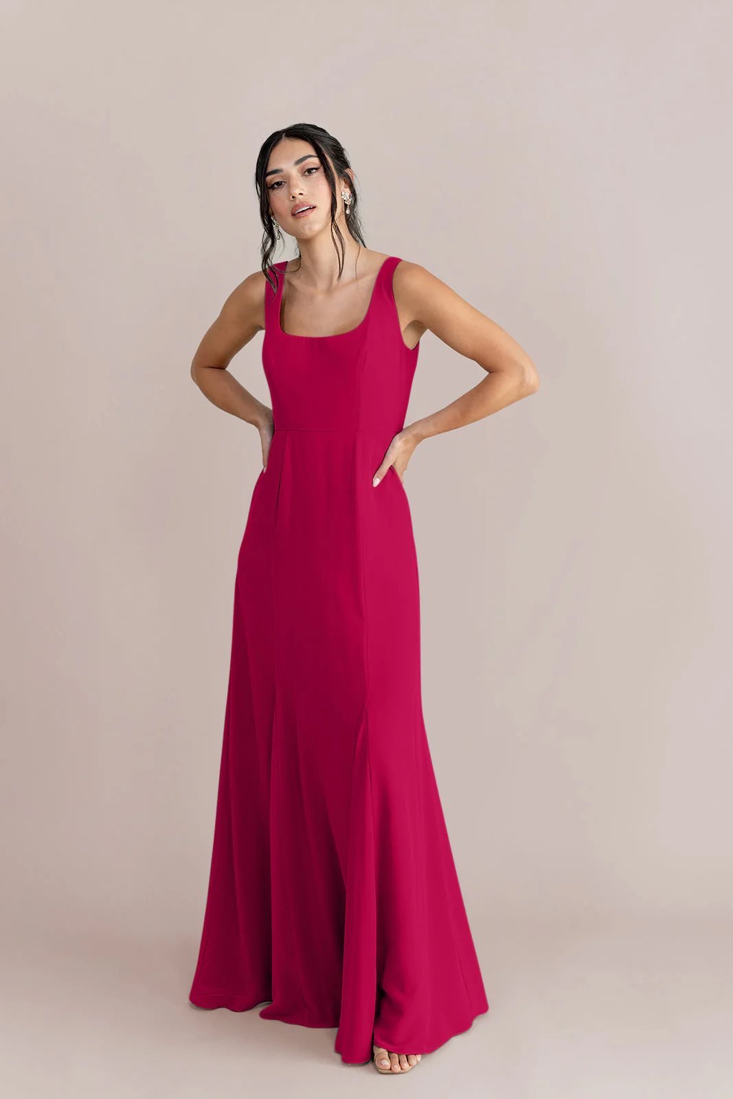 Nicole Chiffon Dress | Made To Order - Image 33