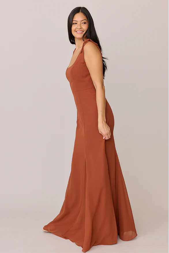 Nicole Chiffon Dress | Made To Order - Image 4