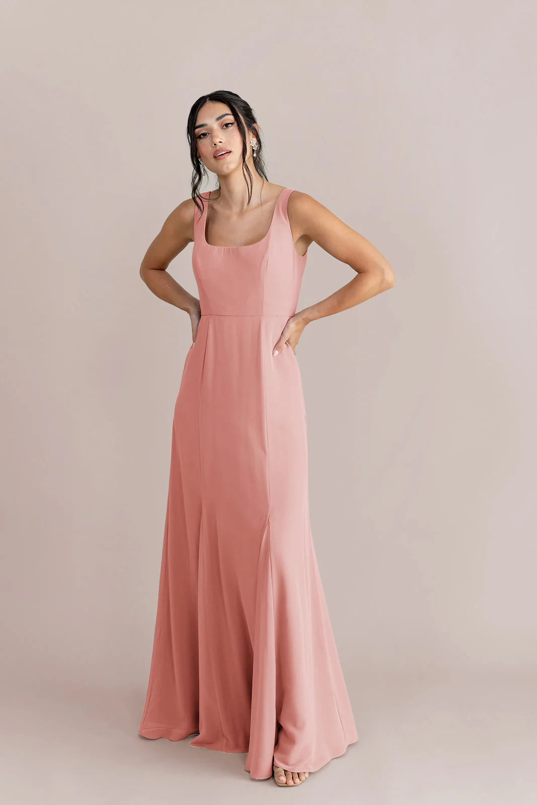 Nicole Chiffon Dress | Made To Order - Image 48