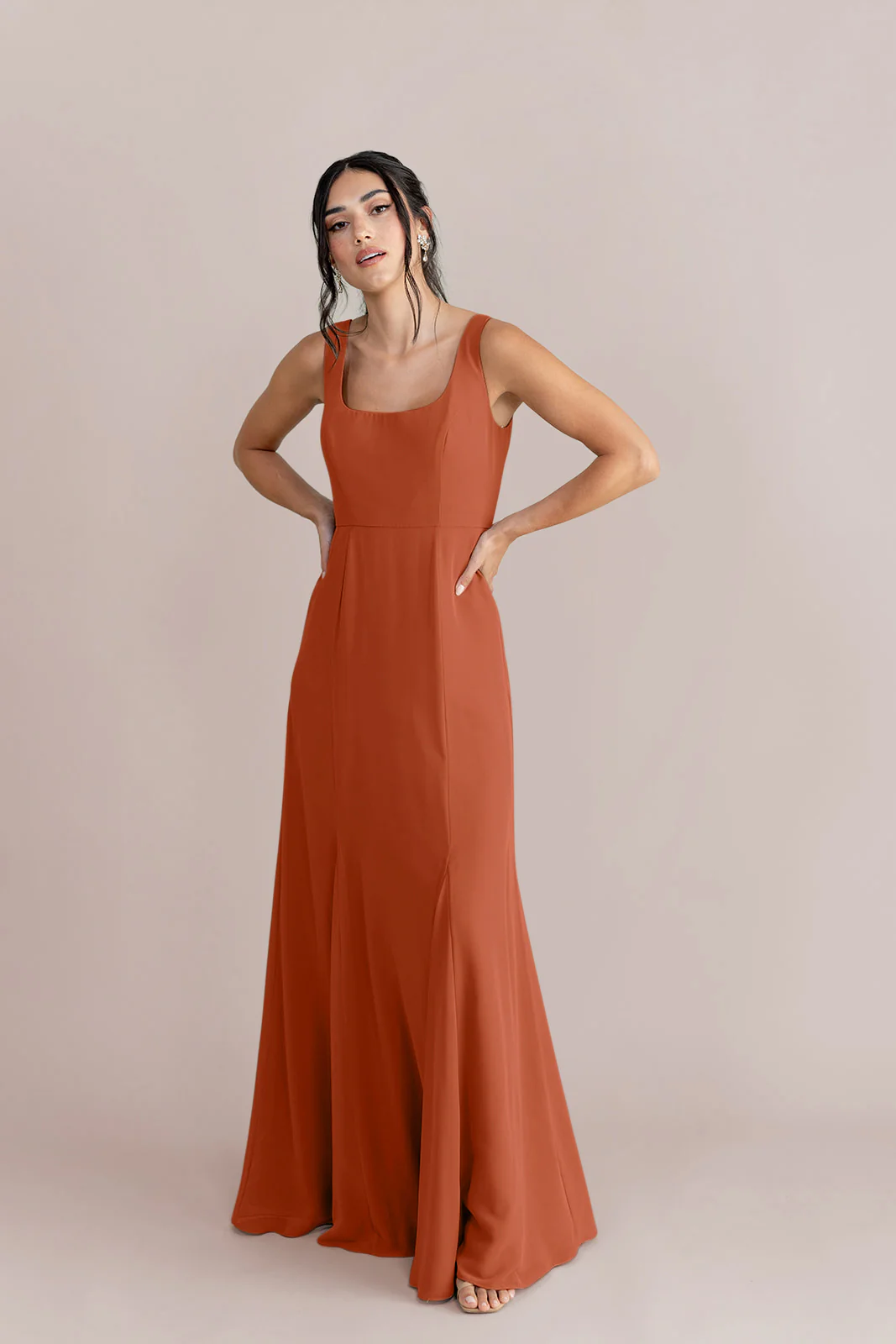 Nicole Chiffon Dress | Made To Order - Image 52