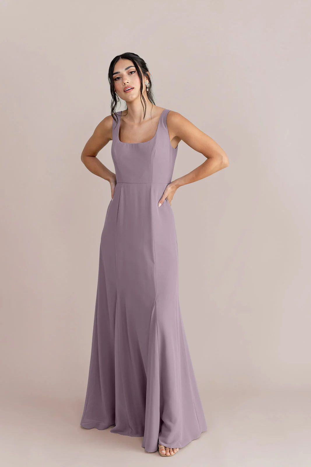 Nicole Chiffon Dress | Made To Order - Image 57