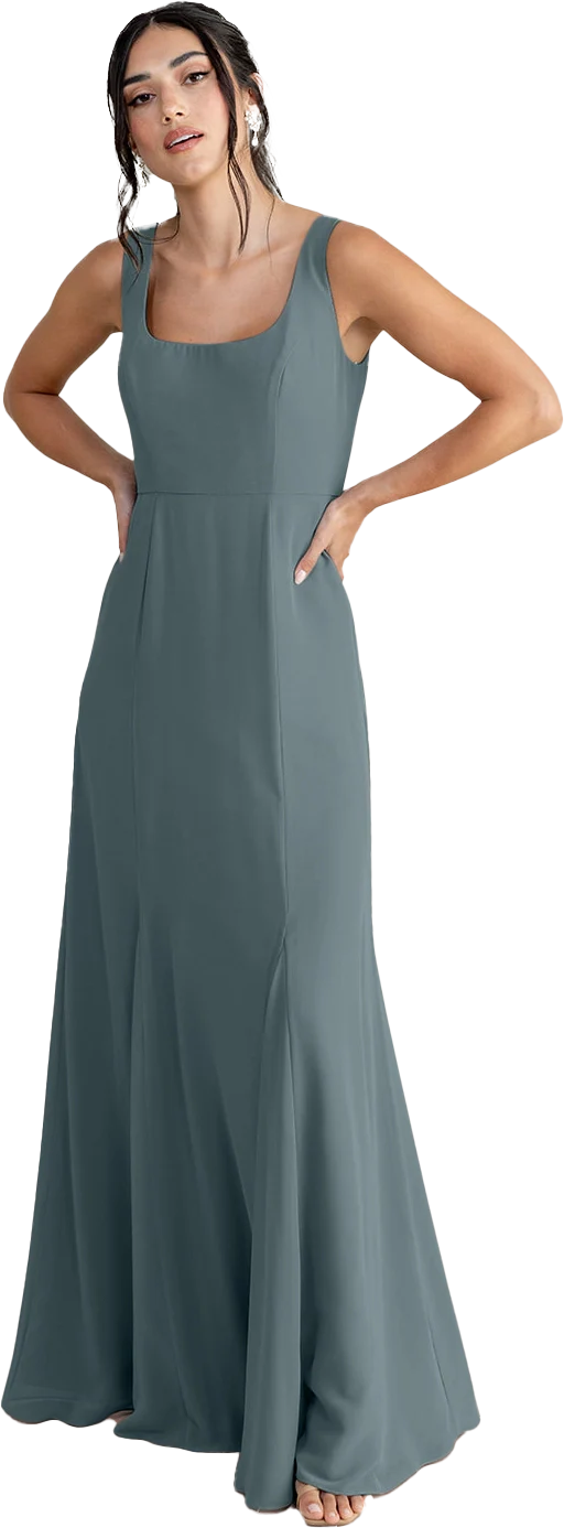 Nicole Chiffon Dress | Made To Order - Image 75