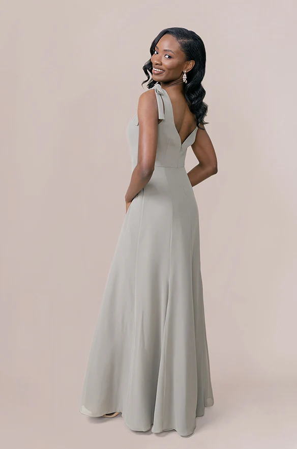 Nicole Chiffon Dress | Made To Order - Image 8