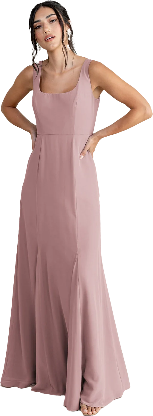 Nicole Chiffon Dress | Made To Order - Image 92