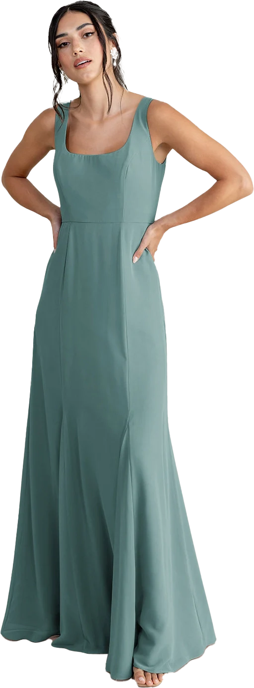 Nicole Chiffon Dress | Made To Order - Image 93