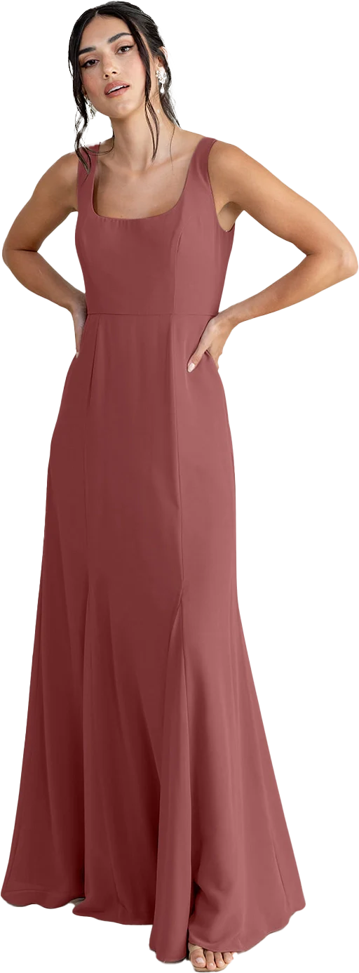 Nicole Chiffon Dress | Made To Order - Image 95