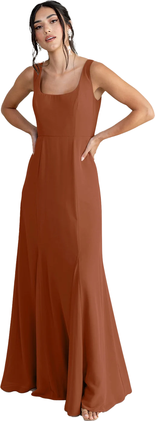 Nicole Chiffon Dress | Made To Order - Image 96