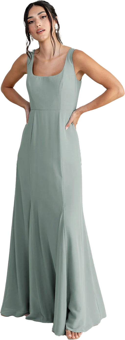 Nicole Chiffon Dress | Made To Order - Image 98
