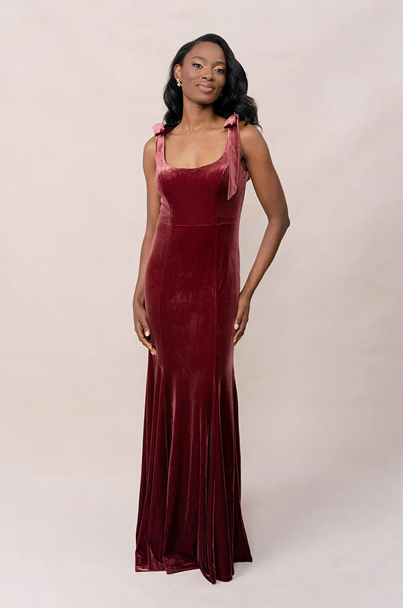 Nicole Velvet Dress | Made To Order - Image 4