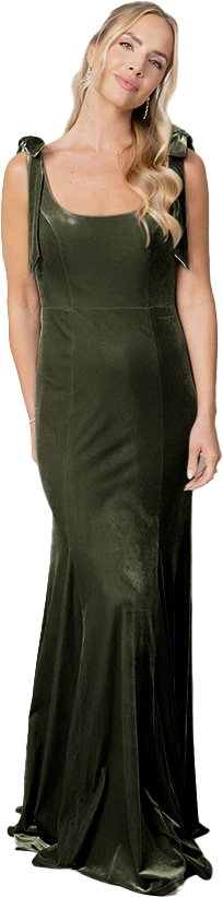 Nicole Velvet Dress | Made To Order - Image 47