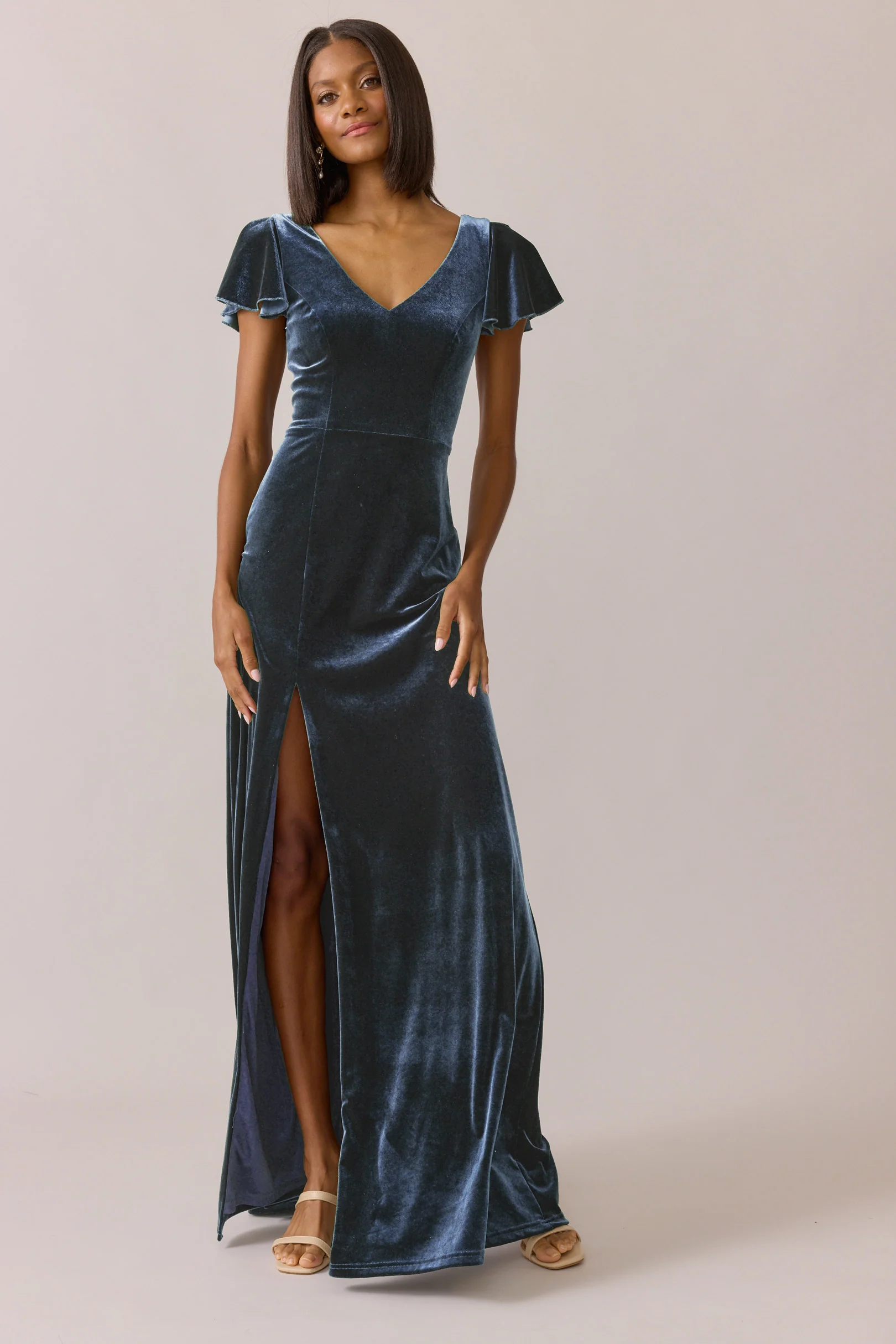 Nora Velvet Dress | Made To Order - Image 11