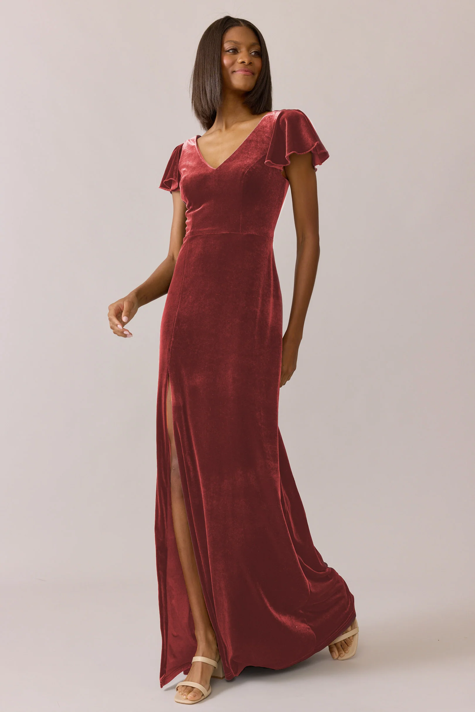 Nora Velvet Dress | Made To Order - Image 14