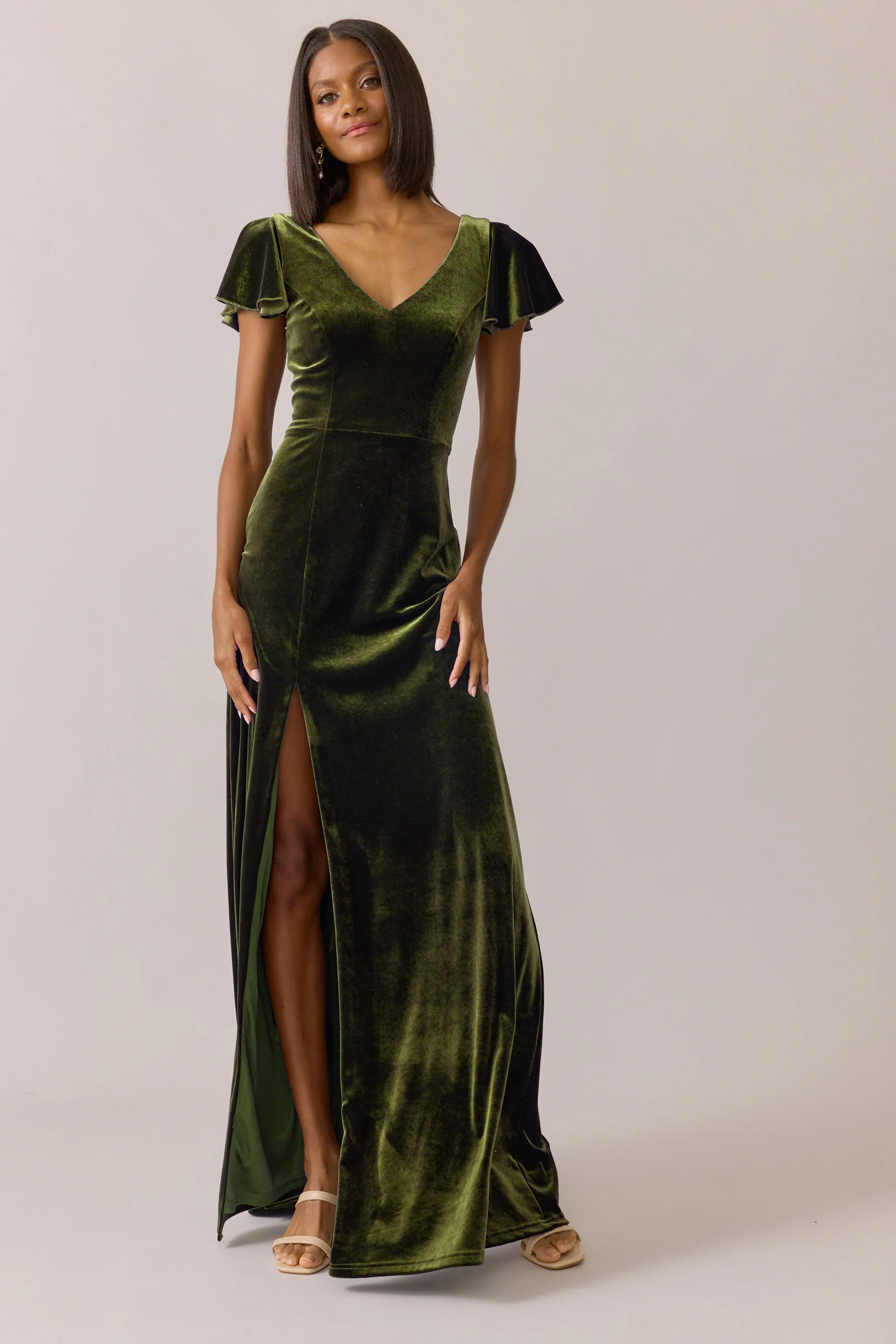 Nora Velvet Dress | Made To Order - Image 17