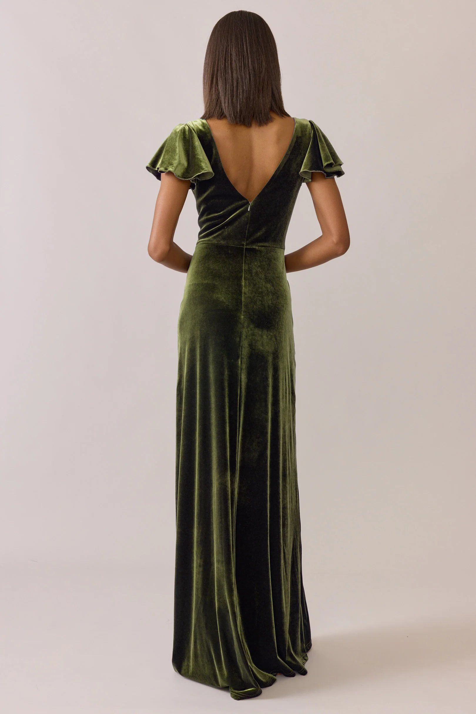 Nora Velvet Dress | Made To Order - Image 18