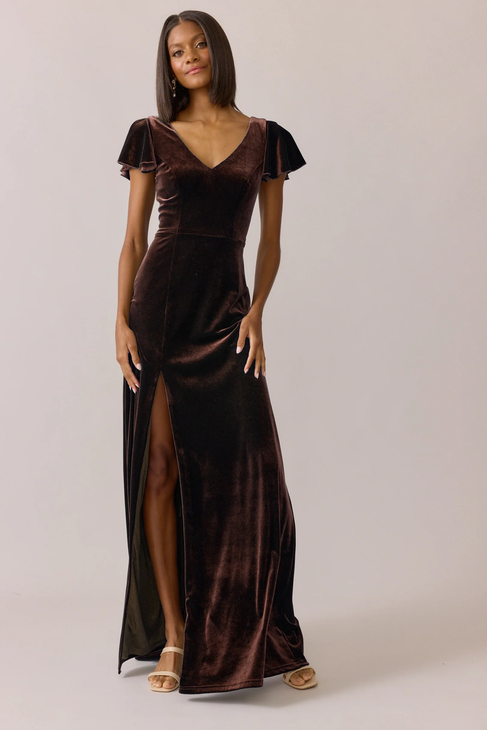 Nora Velvet Dress | Made To Order - Image 22