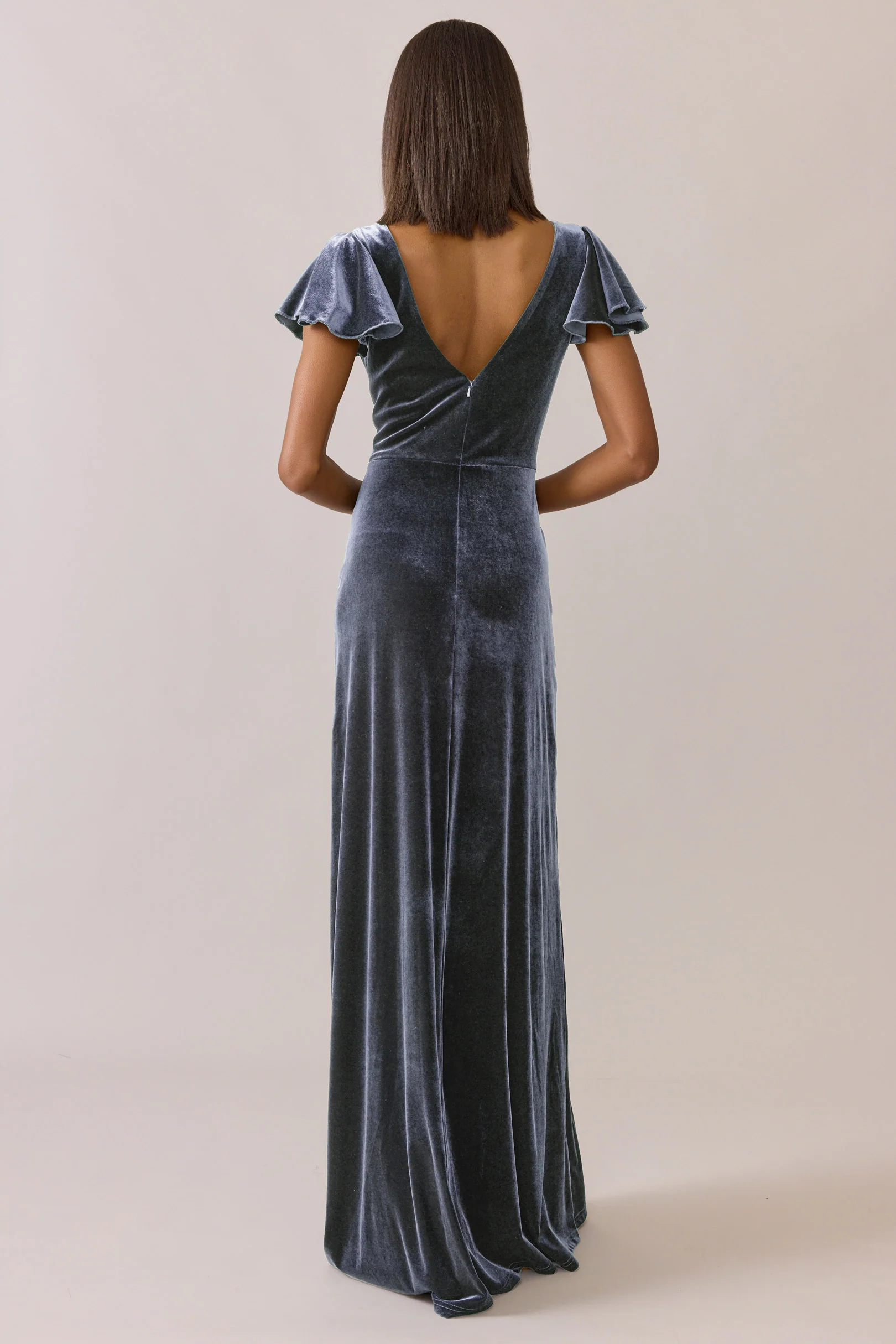 Nora Velvet Dress | Made To Order - Image 25