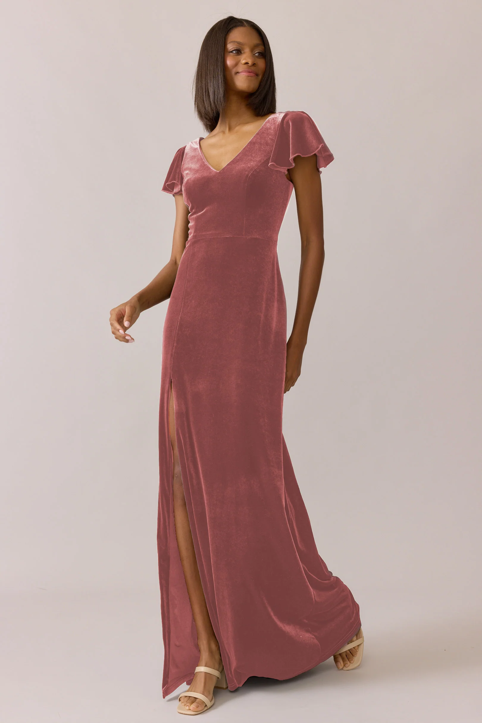 Nora Velvet Dress | Made To Order - Image 29