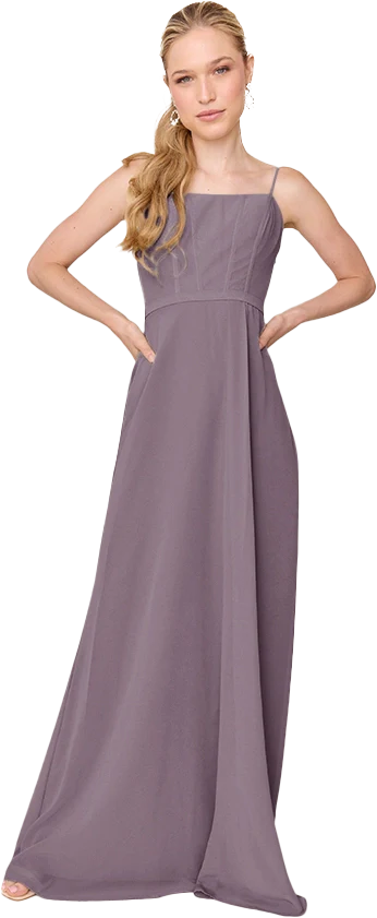 Nova Chiffon Dress | Made To Order - Image 140