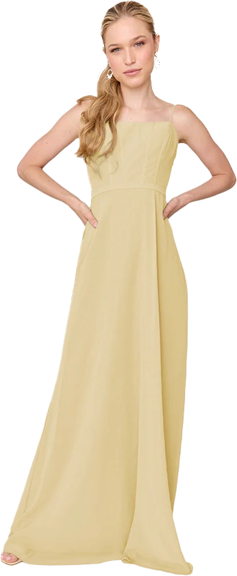 Nova Chiffon Dress | Made To Order - Image 143